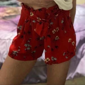 ZARA floral shorts